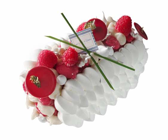 Bche Vacherin Litchi Framboise de Ronce 2017